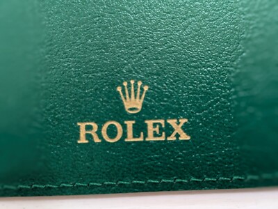 Rolex Warranty Card Case Holder & Guarantee Manual Worldwide