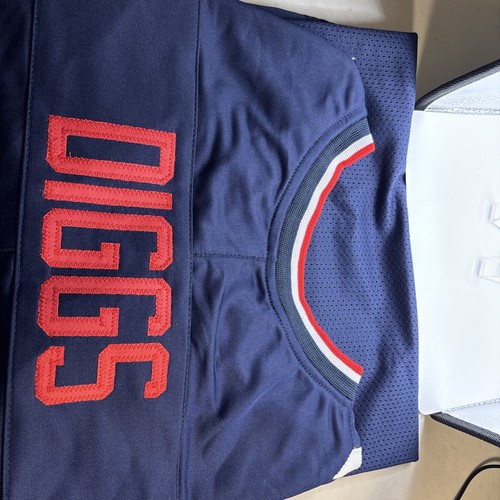 Stefon Diggs Autographed Signed Houston Texans Custom Jersey JSA Authenticated (XL) 