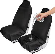 Waterproof Car Seat Cover Towel 2 Pack, Universal Fit Waterproof Sweating Seat P