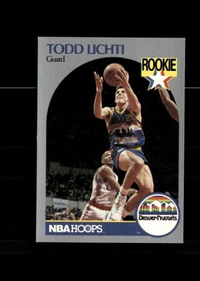 1990-91 NBA Hoops - Todd Lichti #98 (RC)