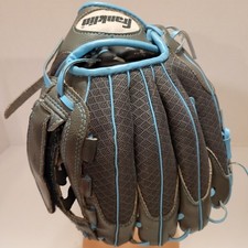 FRANKLIN Youth 10.5" Baseball Glove 22750 Shok Sorb Right Hand Throw Gray  Blue