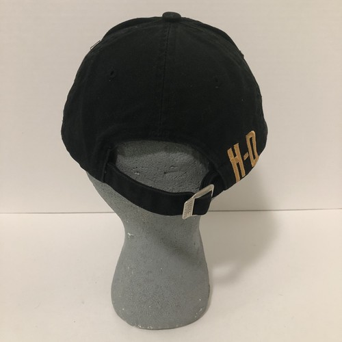 Harley-Davidson Mens Cap Black Embroidered Motorcycle One Size Dad Hat Strapback - Picture 3 of 10
