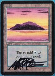 Island (288) - Limited Edition Alpha - Magic: The Gathering