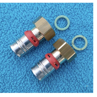 2 x Nippel, Übergangsverschraubung AG, 16 x 1/2'', Alpex, Conel, Cosmo Connect