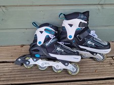 SFR Adjustable Inline Roller Skates UK 3-6 EU 35.5-39.5 ABEC-7 Roller Blades