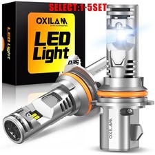 9004 HB1 LED Headlight Bulbs Ultra Bright 80000LM 6500K White Hi/Lo Beam 2-10X