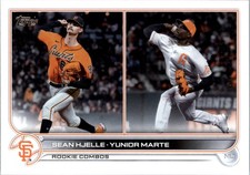 2022 Topps Update #US246 Yunior Marte RC Sean Hjelle RC - BB