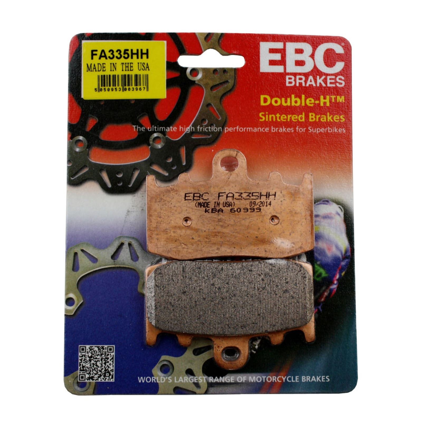 EBC FA335HH Sintered Brake Pads for BMW R 1200 GS Adventure 05-13