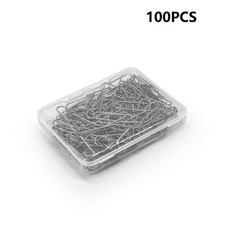 1 Caja Alta Temperatura Nicromo Alambre Saltar Anillos Calibre 21 Cerámica Gancho Colgante