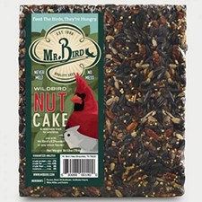Mr. Bird WildBird Nut Cake XL Wild Bird Seed Cake 1 lb. 12 oz. 1, 2, 4, 6 and 1