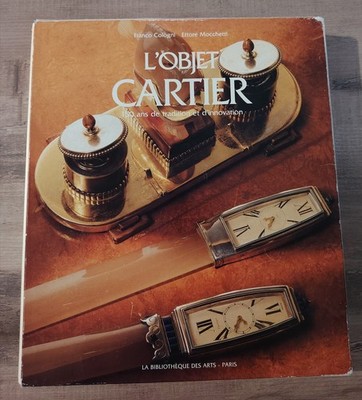 BUCH BOOK L OBJECT CARTIER FRANCO COLOGNI MOCCHETI PARIS 1992 VINTAGE
