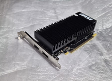 MSI NVidia GeForce GT 1030 2GHD4 LP OC 2 GB Vulcan Passive PCI-E EXCELLENT Like NEW