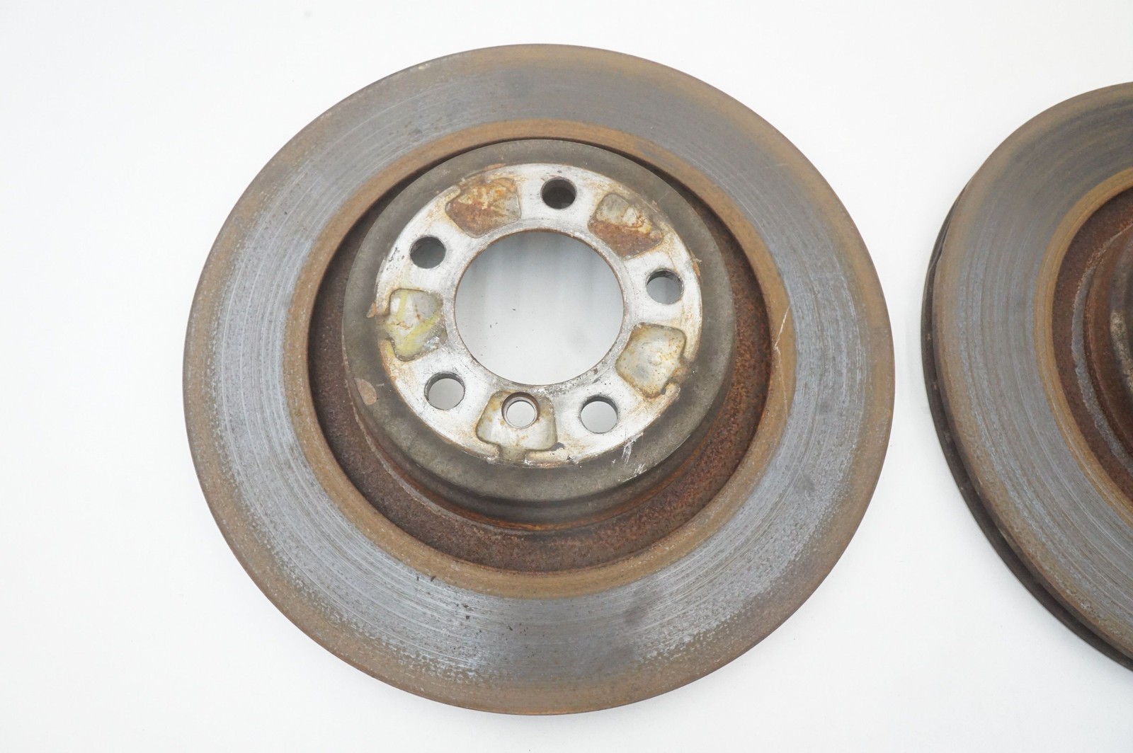 Set Rear Left Right Disc Brake Rotor OEM 34110148586 Rolls Royce Phantom Vii 06