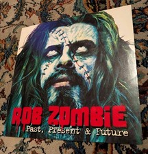 Rare 2003 ROB ZOMBIE Past Present Future DOUBLE SIDED PROMO POSTER FLAT 12 X 12