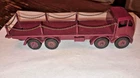 Vintage Dinky Supertoys FODEN maroon  Flat Truck with Chains No. 905 (Lot 994)