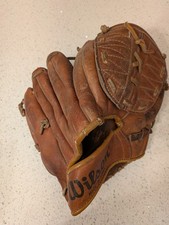 Vintage Wilson Baseball Glove - Jim "Catfish" Hunter - Youth Glove - A2185 LHT