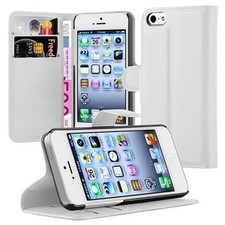 Case for Apple iPhone 5 / 5S / SE 2016 Protection Book Wallet Phone Cover