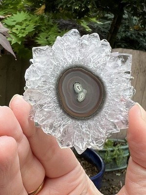 Großer Amethyst Flieder Lila Tropfstein Blume AAA+ 31