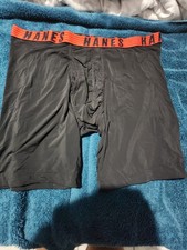 Hanes Moves Total Support Pouch 1 Pair Men  s Boxer Briefs Xl