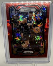 2023-24 Panini Prizm - Buddy Hield #77 Red Ice Prizm