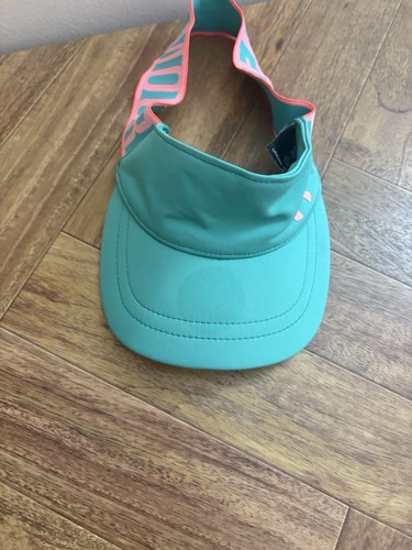 Under Armour Girls Visor Hat Flexible Teal Pink Pretty!! Fits Large/XL Womens - Picture 2 of 8