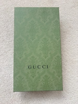 Neu Original Original Gucci Box (26x15x6cm) mit Staubbeutel und Geschenktüte
