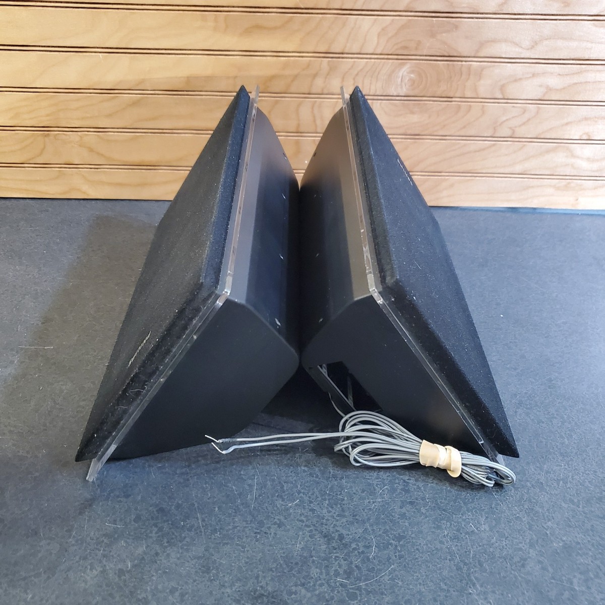 PHILIPS MCM298 MICRO HI-FI Speakers ONLY Set of 2 LM0640 Wired
