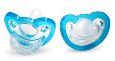 Jollypop Baby Pacifiers 2 Count Blue Medical Grade Bpa Free Silicone Usa Made