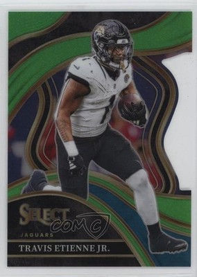 2023 Select Club Level Neon Green Prizm Die-Cut /499 Travis Etienne Jr #216 13d7