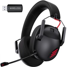 Wireless Gaming Headset, Gaming Headphones for PS5, PS4, PC, NES, Bluetooth 5...