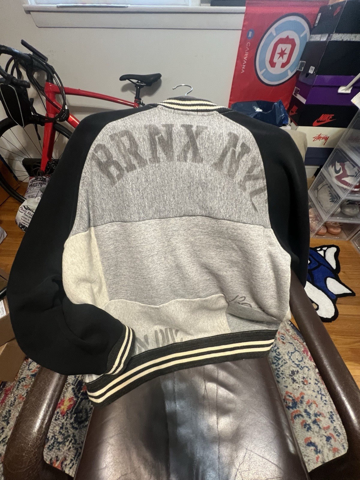 Polo Ralph Lauren Patchwork Baseball Letterman Ja… - image 6