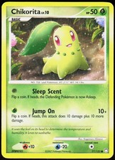 Chikorita 77/123 Common Mysterious Treasures Pokemon Lightly Played on eBay