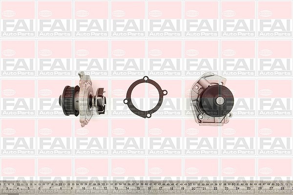 Fai Autoparts Wasserpumpe, MotorküHlung U.A. FüR Autobianchi, Fiat, Lancia-image