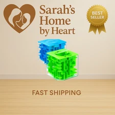Money Maze Puzzle Box 2 Pack for Kids and Teens, Makes Cash Gift Giving More Fun