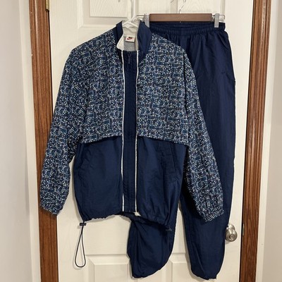 womens navy nike tracksuit