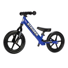 Strider 12  Sport Blue Balance Bike Kids 1-4yr Safety Pad Tool-Free