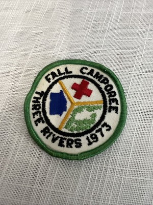 #ad 1973 Boy Scouts of America Northern Star Council Three Rivers District Camporee $4.01