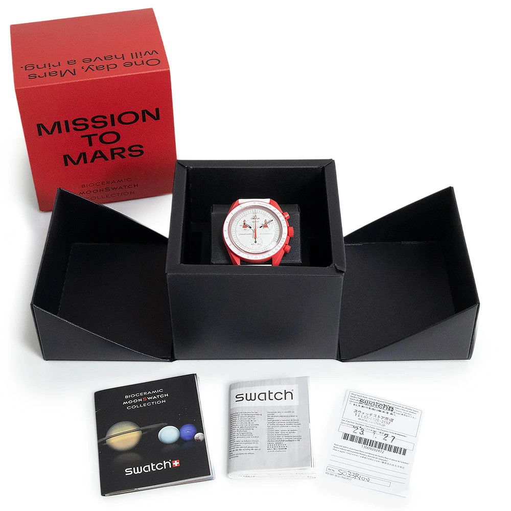 OMEGA SO33R100 Swatch Mission to Mars