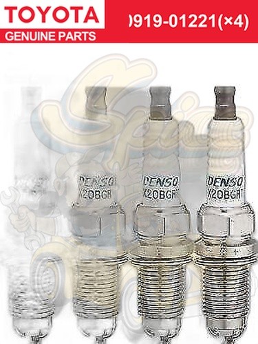 Toyota Genuine Lexus Iridium Spark Plugs 90919 - 01221 x4