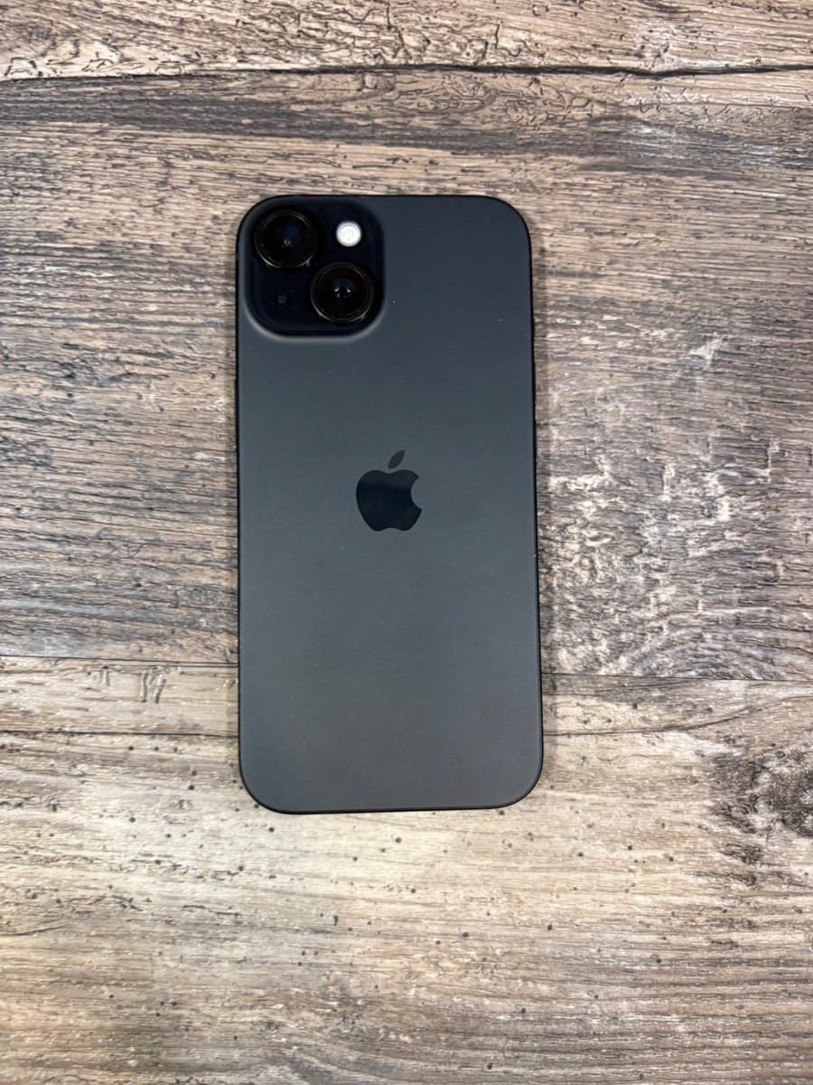 Apple iPhone 15 128GB Black A2846 AT&T Locked Excellent 100