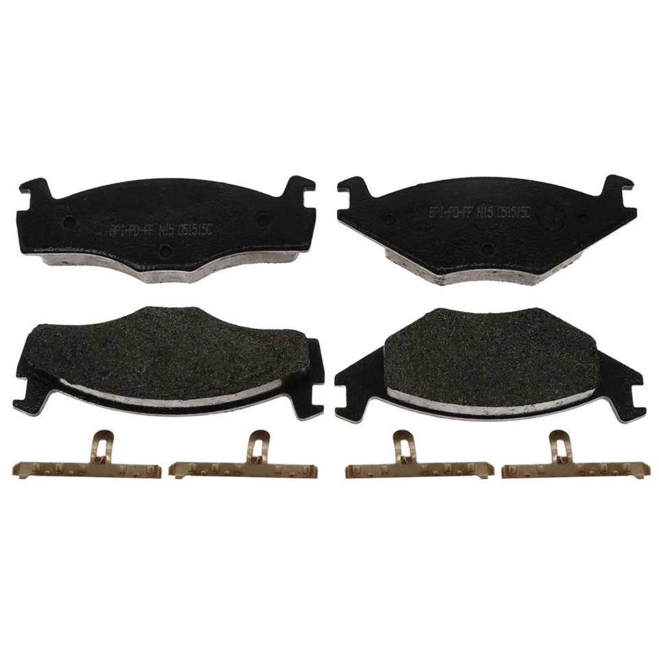 Kit pastillas de freno y zapatas de freno delanteras traseras metálicas para Volkswagen Golf 1993-1995 Foto 3 de 4