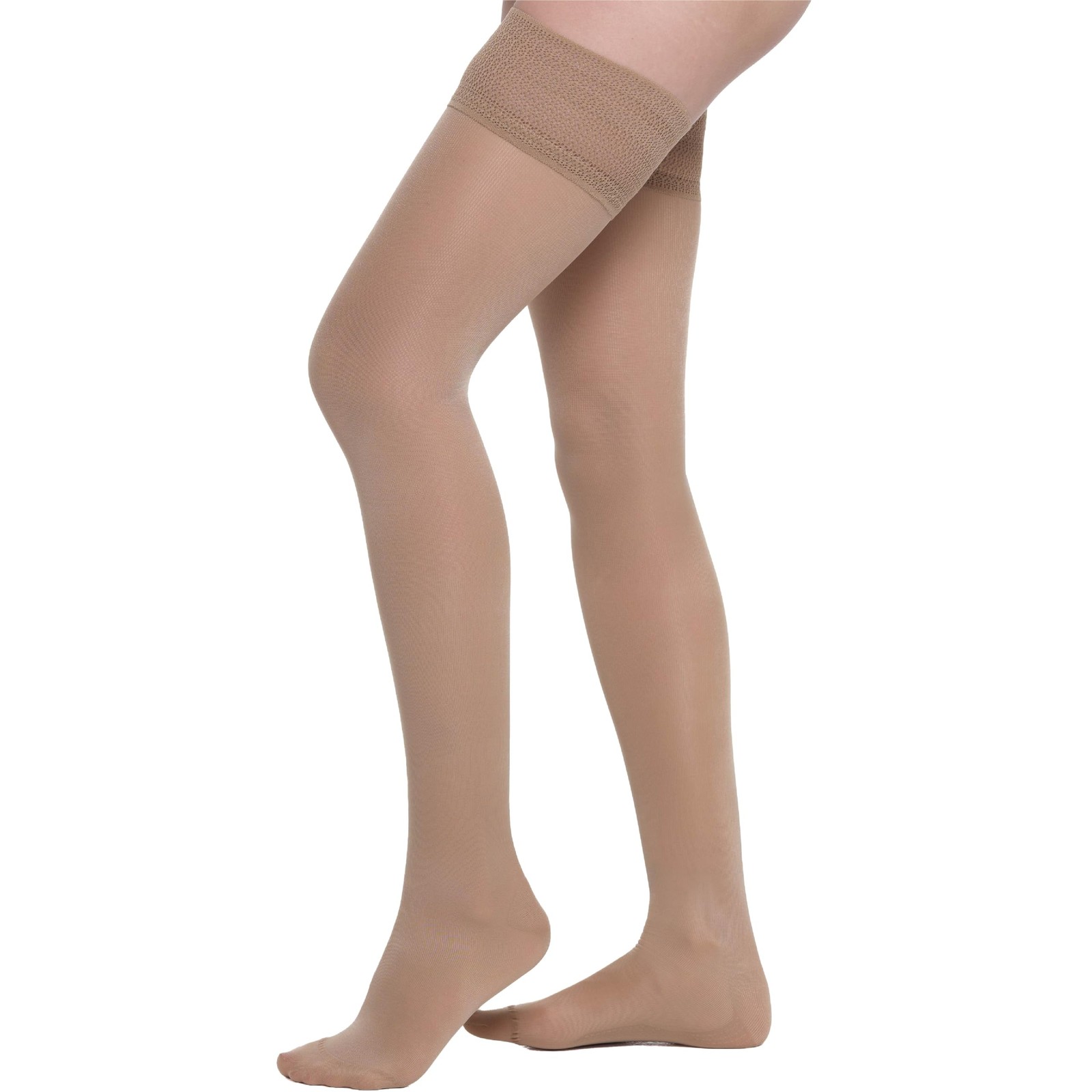 BeOnTop Calze Autoreggenti Compressione Graduata Donna 140 Denari - Calze (m0z)