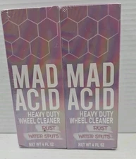 Mad Acid- Glass Cleaner, Heavy-Duty Wheel Cleaner,Water Spot Remover X2-Ex 04/28