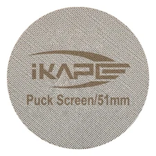 IKAPE 51mm Espresso Puck Screen, 1.7mm Thickness 100μm Puck Screen Made with ...