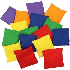 KreativeKraft Kids Throwing Bean Bags Outdoor Game Activity  - Set Of 20