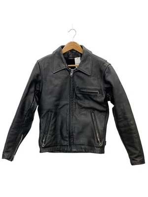 Schott Single Riders Chaqueta 34 Cuero Negro 643 - Imagen 1 de 4