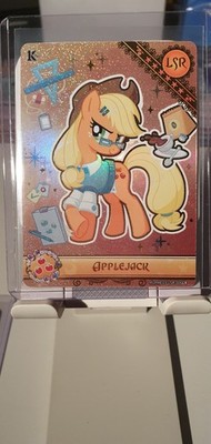 APPLEJACK MOON EDITION 3 LSR CARDS MLPME03-LSR-006L4 ENGLISH 1ST EDITION MLP