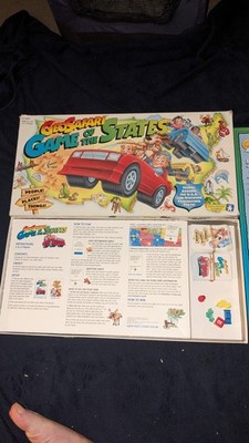 1999 EDUCATIONAL INSIGHTS GEOSAFARI GAME OF THE STATES Has All Pieces To Play
