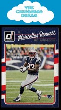 Martellus Bennett 2016 Donruss #179 New England Patriots