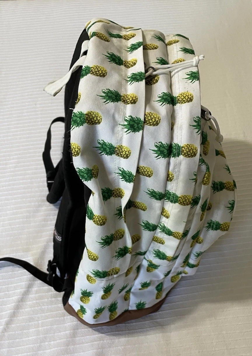 TransJansport Large Backpack-Pineapple Leather De… - image 3